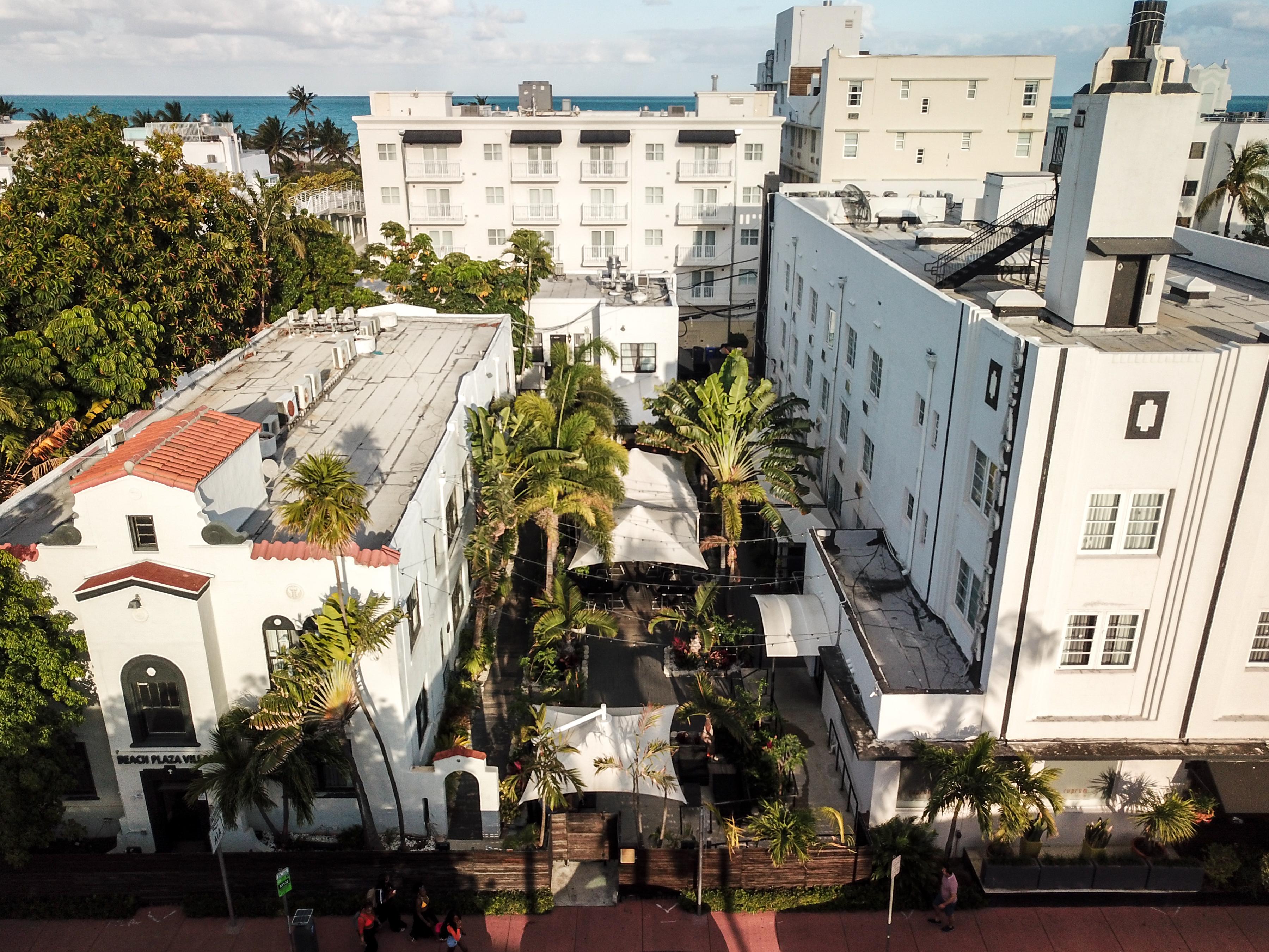 South Beach Plaza Hotel Miami Beach Bagian luar foto